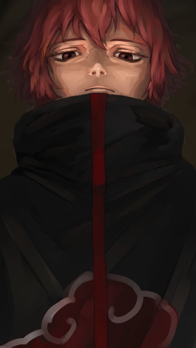 Sasuke Uchiha stands with a katana before a large glowing moon amidst a deep purple and violet evening sky.
