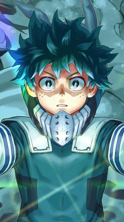 Izuku Midoriya - Hero's Determined Gaze