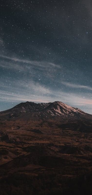 Starry Canopy Over Lone Peak