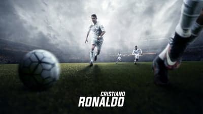 Cristiano Ronaldo Soccer Action - Dynamic Stadium Shot