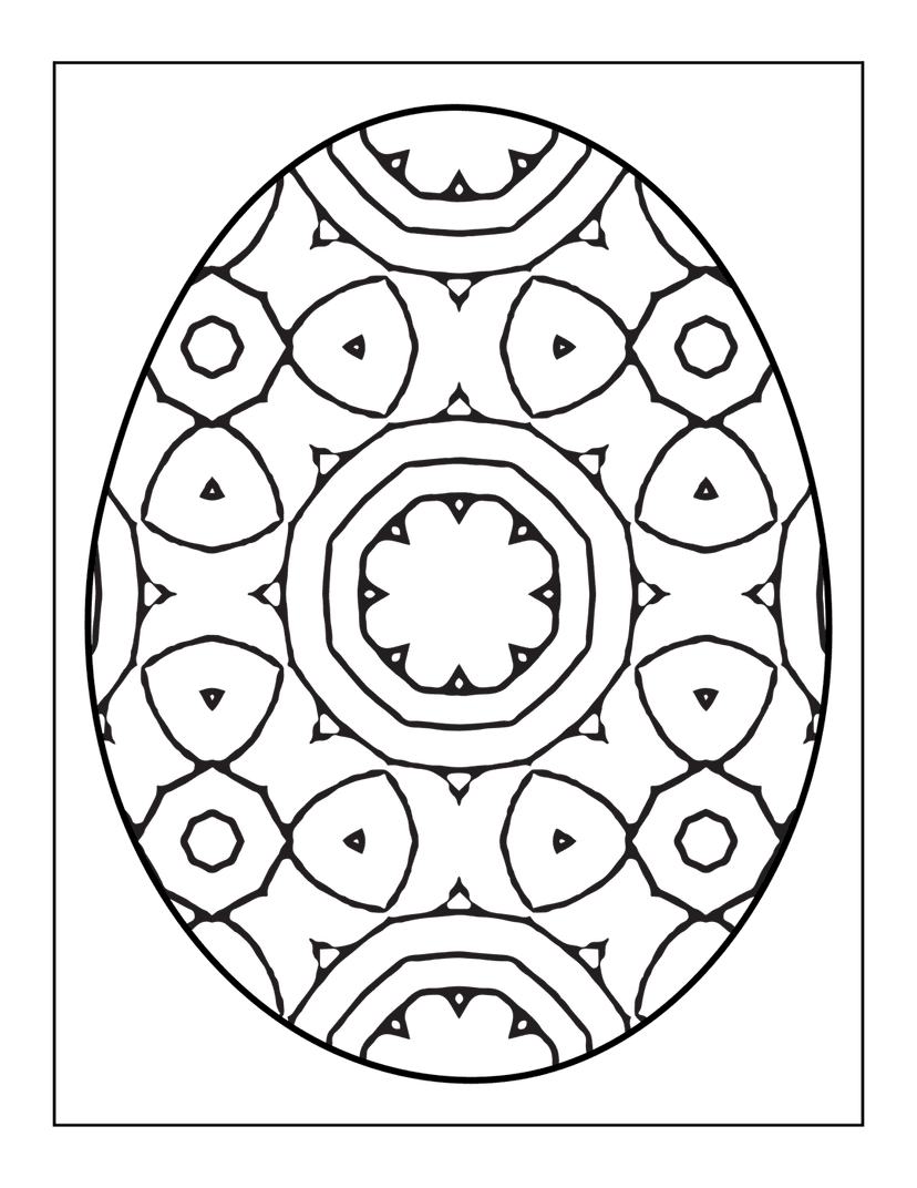 Mandala radial symmetry features white geometric linework and a central floral pattern on a black background.