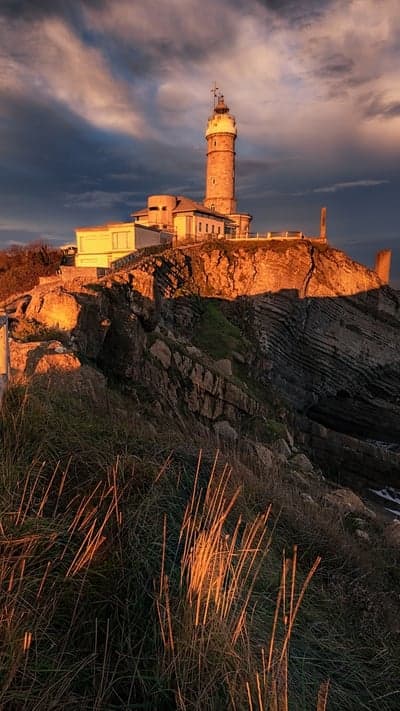 Sentinel of the Sea- Lighthouse at Golden Hour
