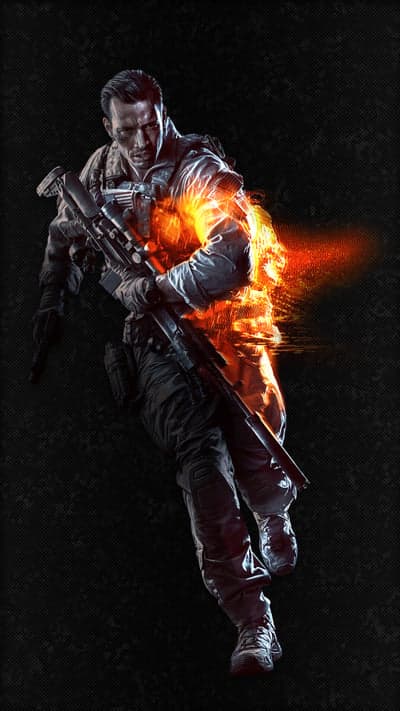 Battlefield Blaze - Soldier Under Fire