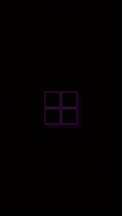 Glowing Grid - Purple Interface