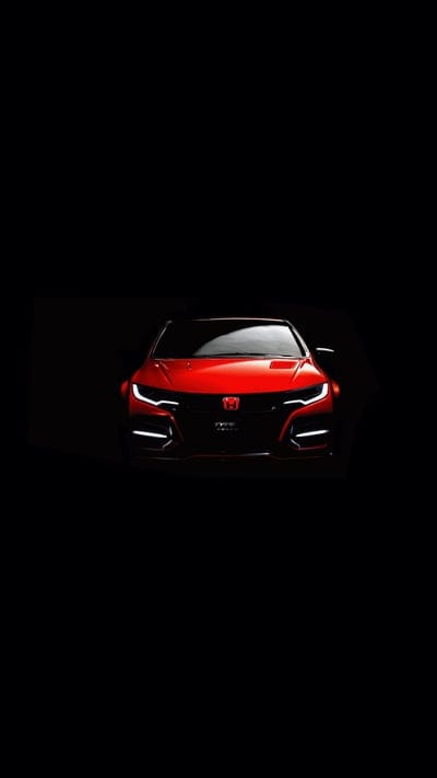 Honda, black, car, carros, civic, drive, led, light, lights, turkey, mobile wallpaper, android wallpaper, iPhone wallpaper, phone wallpaper