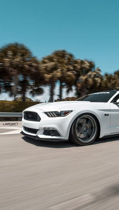 Ford Mustang, car, sport, tuning, usa, white, mobile wallpaper, android wallpaper, iPhone wallpaper, phone wallpaper