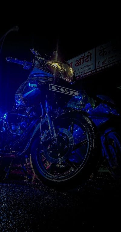 Sports bike, dark, kawasaki, ktm, motorcycle, night, ninja, pulsar, racing, mobile wallpaper, android wallpaper, iPhone wallpaper, phone wallpaper