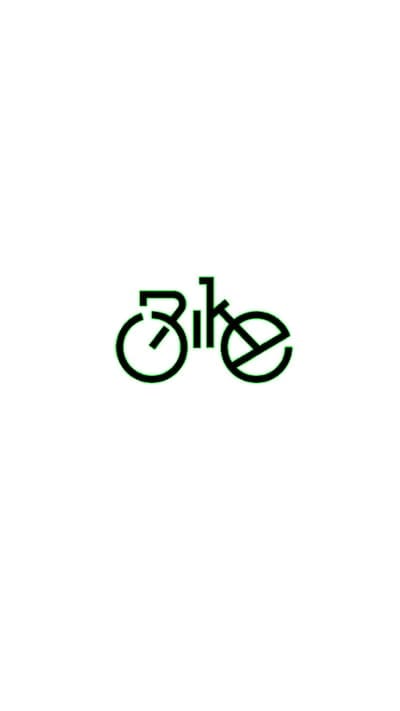 green neon bicycle, bike, mobile wallpaper, android wallpaper, iPhone wallpaper, phone wallpaper