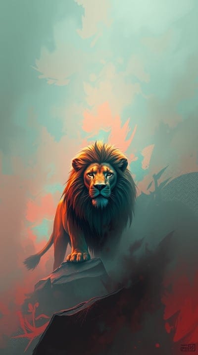 Animal,Color,Cool,Art Wallpaper,Wallpaper,8k wallpaper,4k wallpaper,Hd backgrounds,Hq wallpapers,Hd wallpapers,Lion,King,Majestic