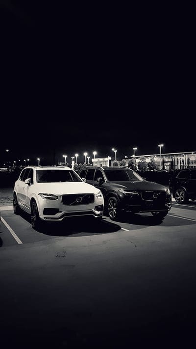 Volvo, amoled, black, car u, volvo, volvoxc90 white, xc90, mobile wallpaper, android wallpaper, iPhone wallpaper, phone wallpaper