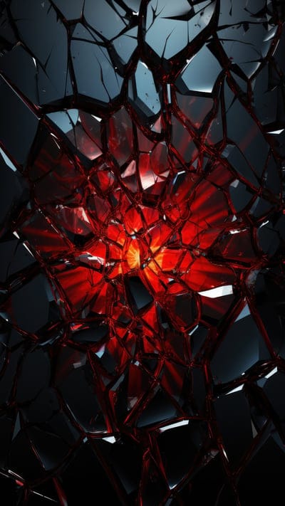 fragments,broken,black,red