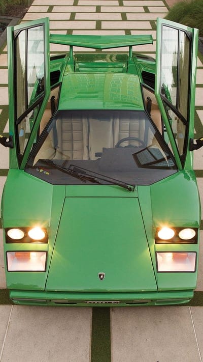 Countach, auto, car, classic, lambo, lamborghini, vintage, mobile wallpaper, android wallpaper, iPhone wallpaper, phone wallpaper