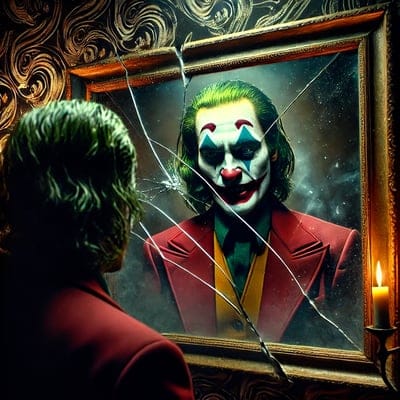 Cool,Dark,Broken Mirror