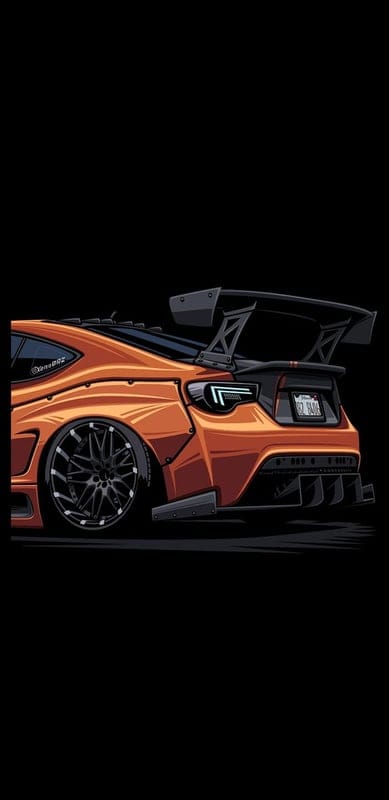 Automotive artwork, Car, mobile wallpaper, android wallpaper, iPhone wallpaper, phone wallpaper