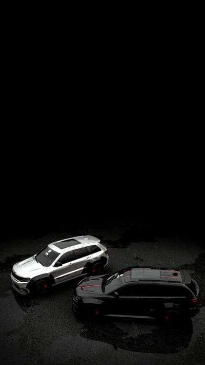 jeep,car,black,white,digital art