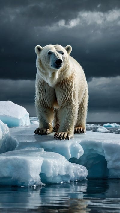 Polar,Bear,Dark,Animal,Rain,Sad Vibe,Aesthetic,Lone,8k wallpaper,4k wallpaper,hd backgrounds,hq wallpapers,wallpapers,aesthetic wallpapers,Drenched