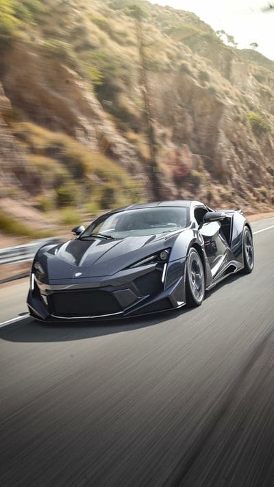 Fenyr SuperSport, fenyr, lykan, car, hypercar, supercar, sports, america, new, silver, mobile wallpaper, android wallpaper, iPhone wallpaper, phone wallpaper