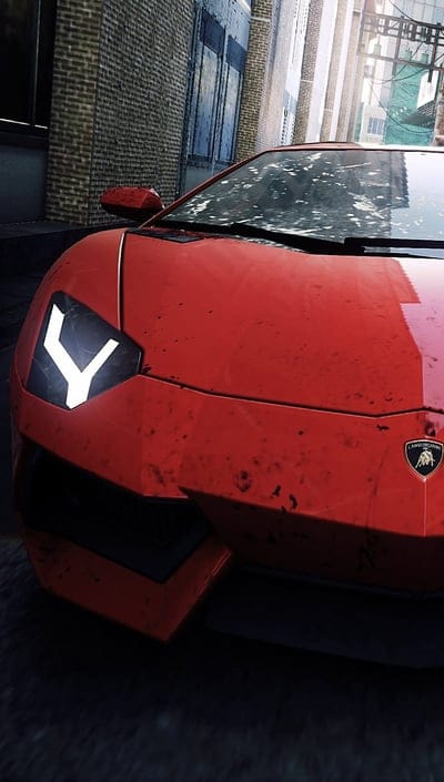 Aventador, car, red, mobile wallpaper, android wallpaper, iPhone wallpaper, phone wallpaper