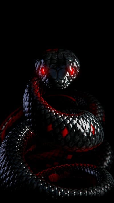 snake,reptile,dark