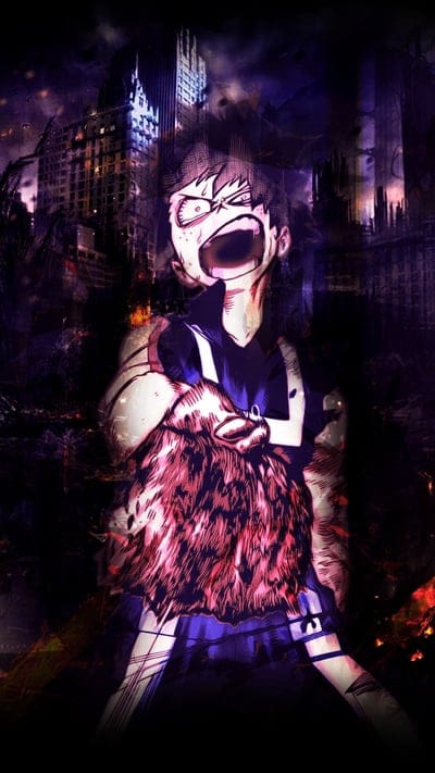 My Hero Academia, Izuku Midoriya, Deku, anime, power, action, hero, character, fan art, determined, shonen, combat