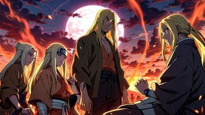 Anime,Cool,Anime Wallpaper,Wallpaper,Ai Art,Demon Slayer,Demon Slayer Wallpaper,Demon Slayer Anime,Moon,Aura,Dark Clouds