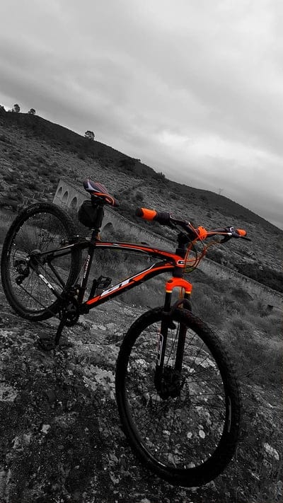 Bike, bicycle, downhill, industrial, mountain, graphy, mobile wallpaper, android wallpaper, iPhone wallpaper, phone wallpaper