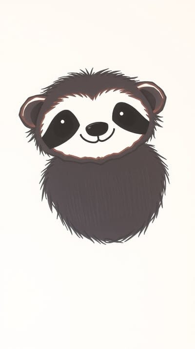 Sloth,Lazy,Sketch,Hand Drawn,Color Sketch,Hd Backgrounds,Hd Wallpapers,4k wallpapers,8k wallpapers,High Quality,Hand Made,Animal,Majestic