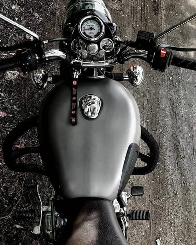 royal Enfield bullet, bike, cafe, monster, motorcycle, night, racer, royal enfield, mobile wallpaper, android wallpaper, iPhone wallpaper, phone wallpaper
