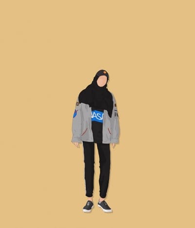facelesshijabigirlwearingnasa, facelesshijabiinnasa,facelesshijabiinwestern,facelesshijabi,girly
