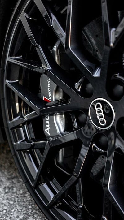 Audi R8 wheel, audi r8, black, car, supercar sports, new, carbon, mobile wallpaper, android wallpaper, iPhone wallpaper, phone wallpaper