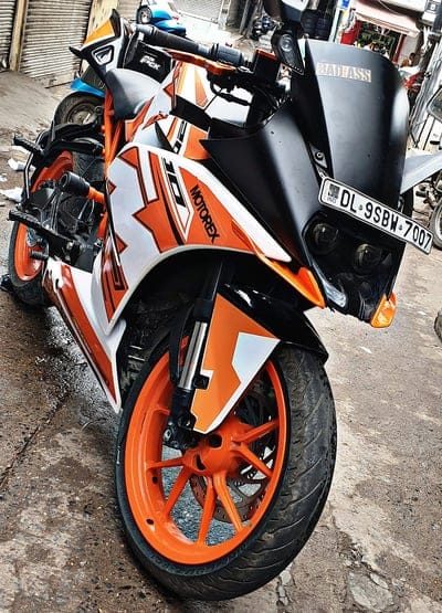 Ktm rc 200, bike, motorcycle, super, mobile wallpaper, android wallpaper, iPhone wallpaper, phone wallpaper