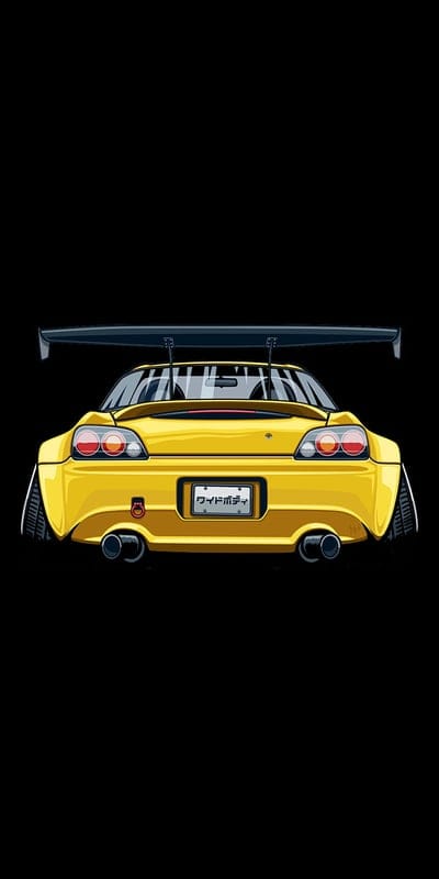 Honda S2000 S, amoled, black, car, dark, mobile wallpaper, android wallpaper, iPhone wallpaper, phone wallpaper