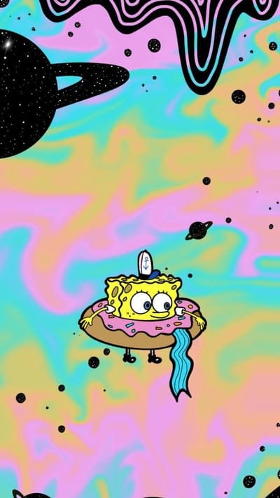 Cartoon Space,Trippy Cartoon