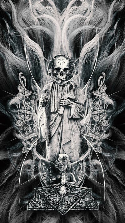 Messiah of Death New, Death, Damian, Messiah, angel, angels, bonito, cemetery, dead, flowers, goth, gothic, horror, macabre, memento mori, skull, skulls, tomb