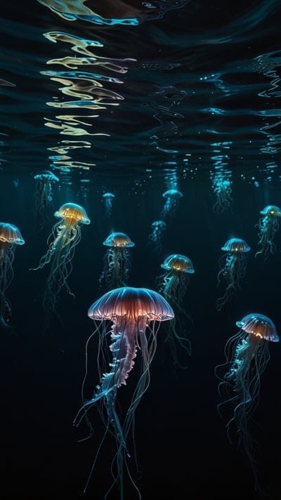 Cool,Jellyfish,Ocean,Fish