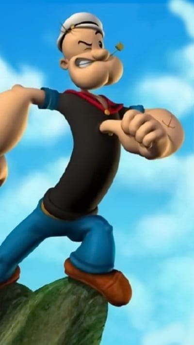Popeye, cartoon, character, cool, hero, new