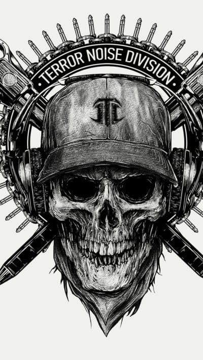 skull helmet drawing,dark