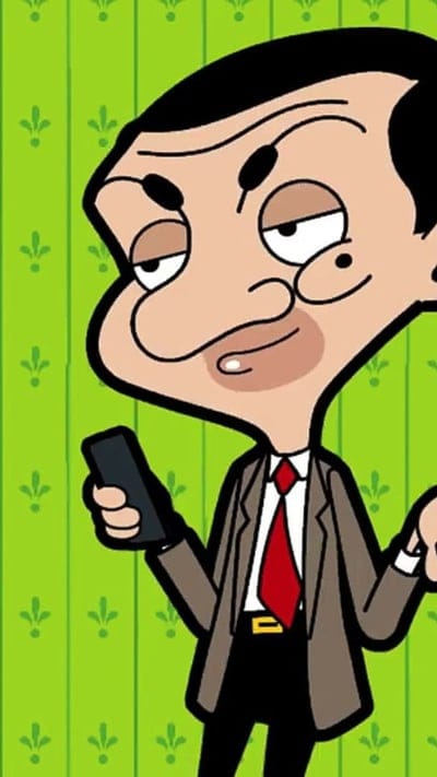 Lazy Mr Bean , mr bean, cartoon, animation