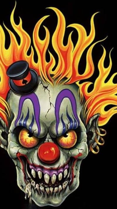EVIL FLAME SKULL,fantasy,flames,head,evil,skull