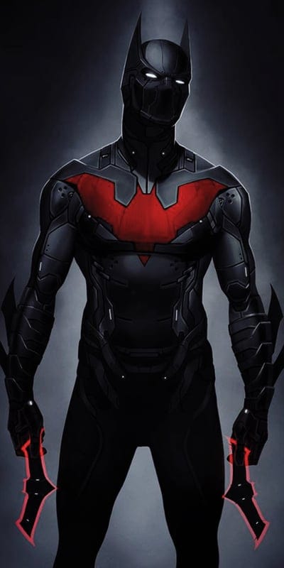 Batman Beyond,futuristic,dc,comics,super hero,cartoon,terry mcginnis, bruce wayne,batarangs