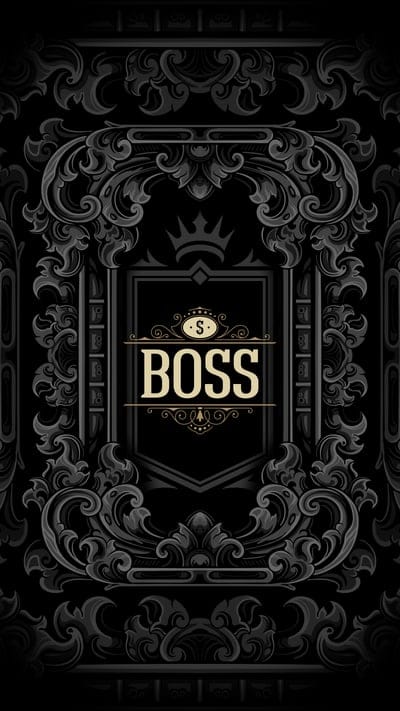 boss,inscription,word,crown,dollar