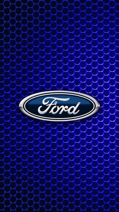 Ford Blue, badge, car, logo, pattern, mobile wallpaper, android wallpaper, iPhone wallpaper, phone wallpaper