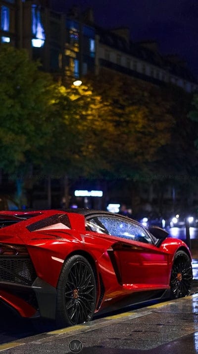 Aventador, car, lamborghini, red, mobile wallpaper, android wallpaper, iPhone wallpaper, phone wallpaper