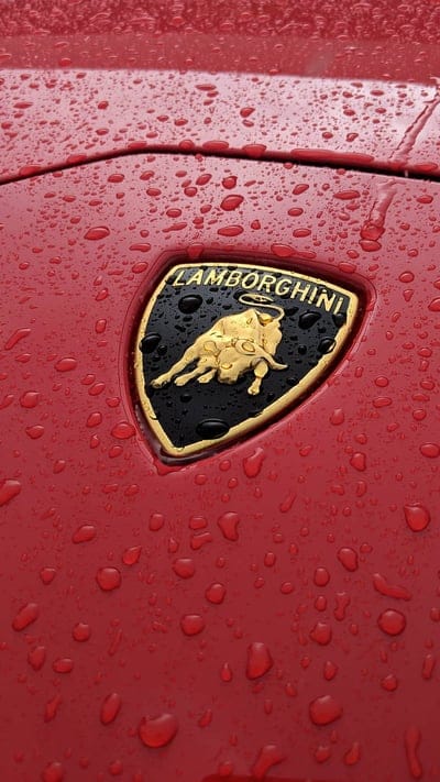 Red Lamborghini Car, red lamborghini, lamborghini car, sports car, logo, brand logo, mobile wallpaper, android wallpaper, iPhone wallpaper, phone wallpaper