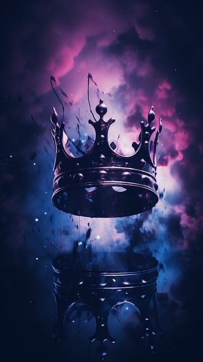 crown,king,reflection,bursts,dark,art