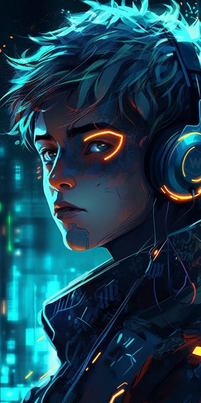 skyneon,headphoneboy,boy,attitude