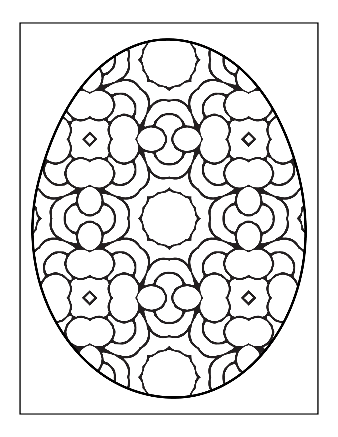 Mandala pattern featuring symmetrical charcoal gray floral linework on a solid black background for digital art.