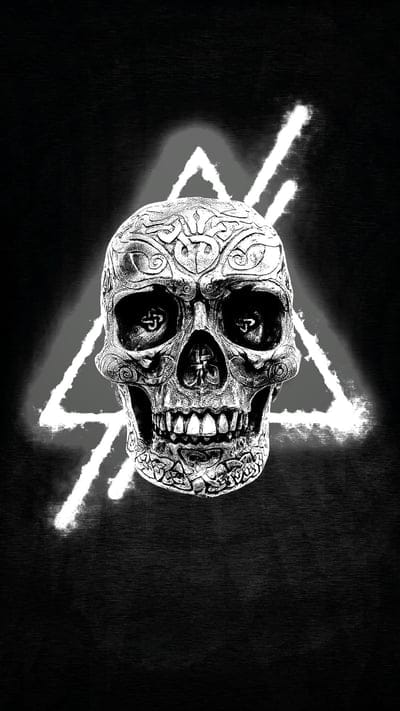 Skull, skull in the dark, skulls