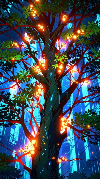 Tree,Fruit,Orange,Anime,Anime Wallpaper,Wallpaper,8k Wallpaper,4k Wallpaper,Vibrant,Cool,Hd backgrounds,Hq Backgrounds,Cyber Punk
