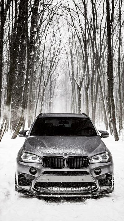 Winter Beast, bmw, x6, black, car, suv, sports, america, new, mobile wallpaper, android wallpaper, iPhone wallpaper, phone wallpaper